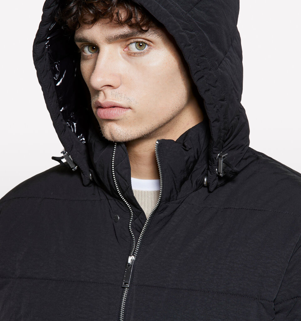 Dunkelgraue Steppjacke - daunenjacken und wattierte jacken für herren - Dunkelgrau | Sisley image number 4